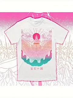 光明纪元动漫t恤，适合所有尺码，纯棉材质