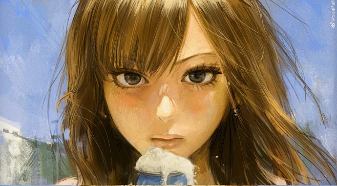 一般 5037x2781 数字艺术 女性...