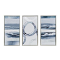 Find product information, ratings and reviews for Surrounding Gel Coat Frame Canvas 3pc Decorative Wall Art Set Gray online on Target.com.