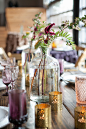 Oversized vase floral centerpiece | Morgan Miller Photography | see more on: http://burnettsboards.com/2016/01/indian-summer-wedding-inspiration/