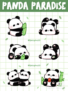 雅宝豆豆采集到熊猫