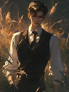 AI绘画｜斯文败类 - 小红书