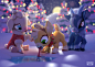 andrew-hickinbottom-christmas-goats-nighttime-scaled