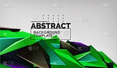 几何形状,现代,三维图形,三角形,式样,背景聚焦,商务,折纸工艺,平视角,多样