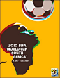 2010年南非世界杯海报设计欣赏#采集大赛#