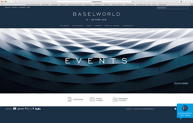 BASELWORLD vip invit...