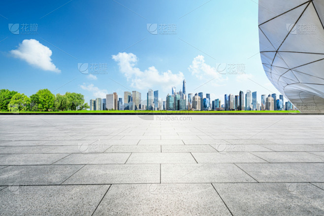 建筑外部,全景,空的,上海,室内地面,砖...