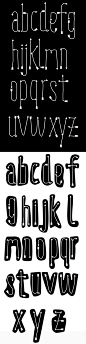 Look Up - Free Font : It's playful font with a home-made feel. It has little arrows at the edge of each letter. It's easily accessible through the keyboard's upper and lower cases.It was inspired by little arrows on websites. Look up font allows you to cr