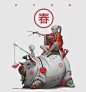 马来西亚鬼怪插画师zeenchin