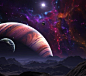 地球 木星 星球大战 外星球 宇宙 恒星 环形山 太空 背景 素材 设计 广告 壁纸