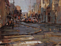 果断干脆的笔触，斯洛伐克画家Tibor Nagy (上)_博尔·纳吉 : 蒂博尔·纳吉Tibor Nagy，斯洛伐克艺术家，成长于一个爱艺术的家庭，自学绘画成为艺术家，他擅长以浓重的油画色彩来表现各种风景，油画果断、干脆。 …