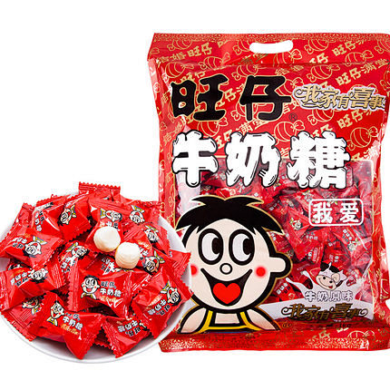 旺仔牛奶糖1000g结婚喜糖散装批发 旺...
