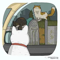 插画丨猫咪的百种迷惑行为大赏，我等凡人真的看不懂猫主子的想法啊 (18)