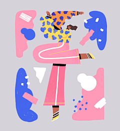 笛仔Z采集到UI插画