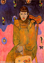 “后印象派”保罗·高更(Paul Gauguin)油画作品欣赏(7)