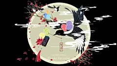  Chicky Rainbow小鸡彩虹宽屏桌面壁纸   #动漫# #精选# #优质#