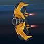 Spaceship A Day  2017/11/25 -2017/12/03, Andrew Hodgson : I wanted to challenge myself in just opening Maya with no pre planning and just try make up a spaceship concept on the fly in exactly 1 hour. The reason i wanted to try this was so I could make bet