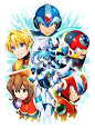 Promo Art - Mega Man X DiVE Art Gallery