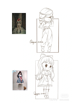 白色乌鸦W采集到r人物绘画