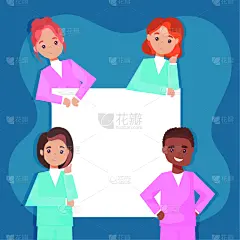 护士,男人,女人,护士节,专门技术,健康保健工作人员,健康保健,贺卡,专业人员