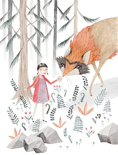 Julianna Swaney手绘插画作品欣赏 文艺圈 展示 设计时代网-Powered by thinkdo3