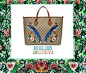 Accessories and silks decorated with colorful patches, the Souvenir Collection features diverse designs for different regions of the world.  : Gucci Garden: The Souvenir Collection