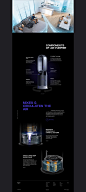 Dyson — corporate website : Today, Dyson vacuum cleaners are sold in more than 70 countries. One person with one idea, Dyson has managed to create a high-tech company with more than 1000 engineers worldwide. And the development process does not stand stil