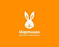 30款兔子元素logo设计 | Hiiishare