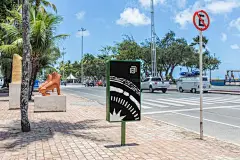 13款巴西城市街头车站广告牌海报招贴设计展示效果图PSD样机模板-淘宝网