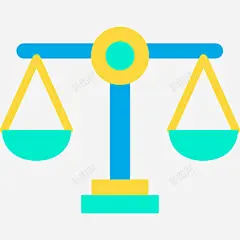 天平22号警局平的图标 页面网页 平面电商 创意素材