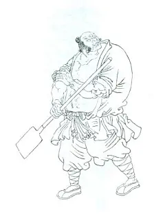 水浒传108将人物白描 - 优秀作品 - 老泥鳅素描论坛