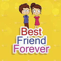 友谊日的背景插图