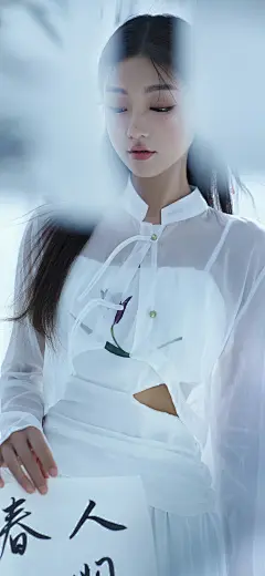 竹林风声起 梦入西洲里
cr：天航工作室
采集@别致的七