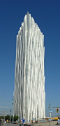 Diagonal Zero Zero or Diagonal 00 Telefonica Tower, Barcelona by Enric Massip-Bosch/EMBA Architects :: 24 floors, height 110m