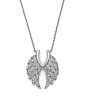 Diamond Wing Pendant Necklace in 14K White Gold, .30 ct. t.w. | Bloomingdale's : Diamond Wing Pendant Necklace in 14K White Gold, .30 ct. t.w. 