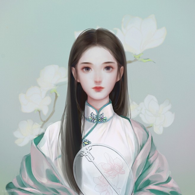 民国风_画 _T2019111 #率叶插...