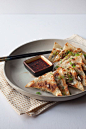 Kale and Corn Pot Stickers