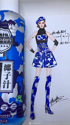 wuli花花嘛采集到服装手稿