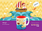"Ahoy!" illustrated mug on Behance
