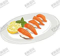 手绘三文鱼寿司 【酷图网】寿司插画,日本,日本特色,日本特色小吃,日本美食,日式,手绘寿司,手绘美食,卡通寿司,紫菜包饭,饭团,寿司海报,可爱寿司,厨师,厨房,美食插画,三文鱼寿司,寿司手绘,插画美食,寿司美食,日料,手绘,寿司,日式美食,日料元素