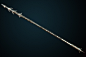 Medieval spear, Dmitrii Plotnikov : High-poly model of the medieval spear for Life is Feudal.