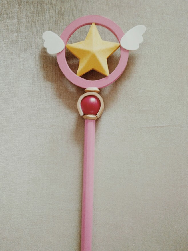 来自个人的摄影作品童年的回忆魔法少女的魔法棒粉嫩嫩的假装我是小