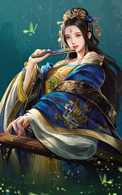 Charles++采集到中日韩服饰