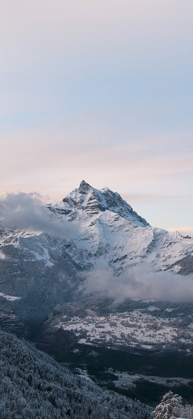 iphoneX壁纸 – 雪山（2436 ...