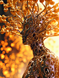 gsmith_3D_rendering_of_a_robot_with_a_tree_brain_SurrealismUnre_43f7e3ad-6842-47fe-9d3d-593517f60788