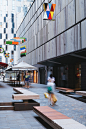 Steam Mill Lane, Darling Square : A beautifully detailed retail lined laneway 
