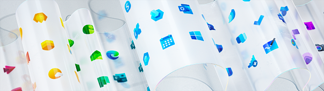 微软重新设计100+图标，扁平化设计已经...