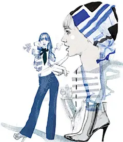 色彩与想象同样瑰丽！瑞典时尚插画家Lina Ekstrand作品赏，笔法多变、元素杂糅的个性插画你爱不爱？