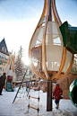 Les nids d’oiseaux géants pour enfants de Vail