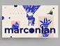 排版 _ 点线面的综合设计表现 : Martigny Matthieu ​​​​的一组网页Banner设计